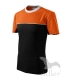 Pólók Colormix 204, fekete/fehér/narancssárga