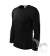 Férfi póló FIT-T Long Sleeve 160, fekete