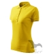 Galléros pólók női Pique Polo 200, sárga
