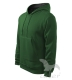 Férfi kapucnis pulcsi Hooded Sweater 320, üvegzöld