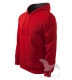 Férfi kapucnis pulcsi Hooded Sweater 320, piros
