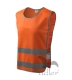 Classic Safety Vest biztonsági mellény, fényviszaverő narancssárga