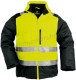 HI_WAY PE 2/1 kabát, vízhatlan Oxford külső, sárga/fekete