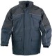 RIPSTOP  sötétkék/fekete kabát, PVC-vel vízhatlanított poliészter, 280g/m2 polárbélés