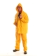 Sárga PVC öltöny (derekasnadrág + dzseki)