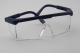 Polikarbonát sötétített látogatói szemüveg állítható kerettel