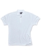 Nápoly Polo Shirt, fehér, 65% poliészter / 35% pamut 210g/m