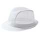 Puha kalap, fehér, nylon háló