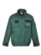 Texo kétszínű kabát, zöld, 60% pamut, 40% poliészter