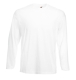 Valueweight T Long Sleeve, 160g, White-Fehér hosszúujjú póló