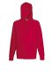 Lightweight Hooded Sweat, 240g, Red-Piros