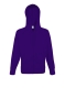 Lightweight Hooded Sweat Jacket, 240g, Purple-Lila