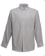 Long Sleeve Oxford Shirt, 130g, Oxford Grey -Oxford szürke