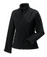 Ladies' Soft Shell Jacket , Black-Fekete